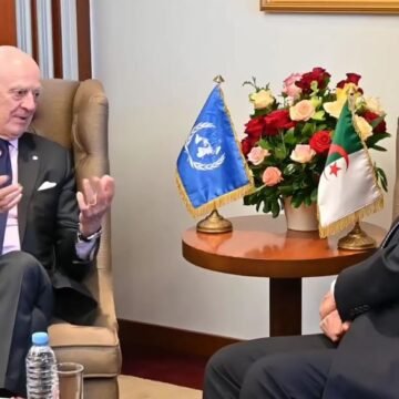 Enviado de ONU para el Sáhara Occidental se reúne con el ministro de exteriores de Argelia