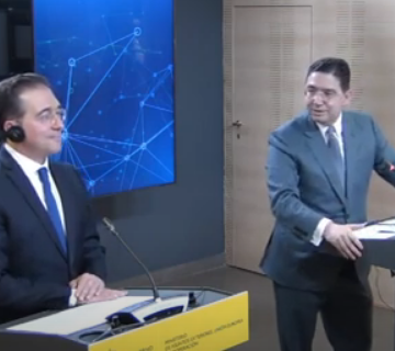 Los ministros Albares y Bourita se deshacen mutuamente en elogios por el apoyo de España a  Marruecos sobre el Sáhara Occidental