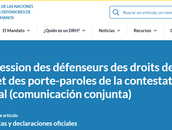 MARRUECOS: Represión contra defensores de derechos humanos, periodistas y portavoces de las protestas en el Sáhara Occidental