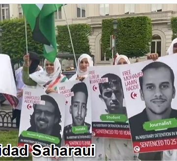 #MarchaLibertadSaharaui : Organización solidaria del Reino Unido pide la liberación de los presos saharauis en cárceles marroquíes y el respeto a sus derechos humanos