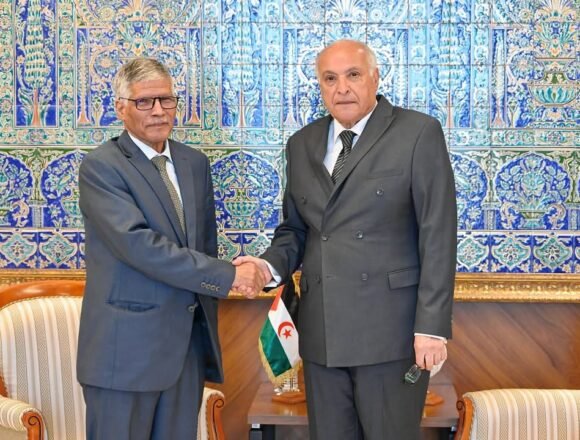 El Ministro de Exteriores argelino despide al embajador de la RASD tras concluir sus funciones | Sahara Press Service (SPS)