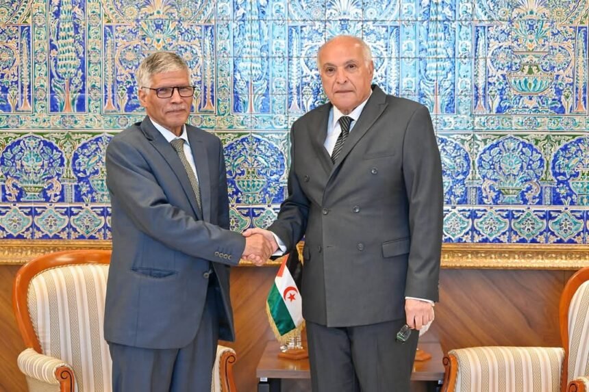 El Ministro de Exteriores argelino despide al embajador de la RASD tras concluir sus funciones | Sahara Press Service (SPS)