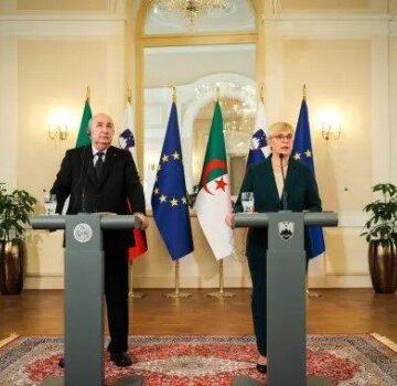 El presidente de Argelia elogia la posición de Eslovenia sobre la cuestión del Sáhara Occidental