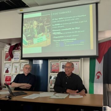 Conferencia en la Universidad de la Sorbona sobre el colonialismo en el Sáhara Occidental y la posición de Francia
