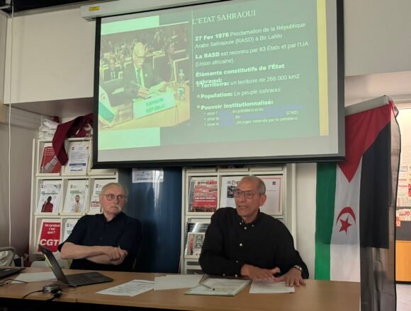 Conferencia en la Universidad de la Sorbona sobre el colonialismo en el Sáhara Occidental y la posición de Francia