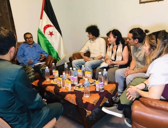 El Ministro de Educación se reúne con una delegación austriaca al término de su visita a los campamentos de refugiados saharauis | Sahara Press Service (SPS)