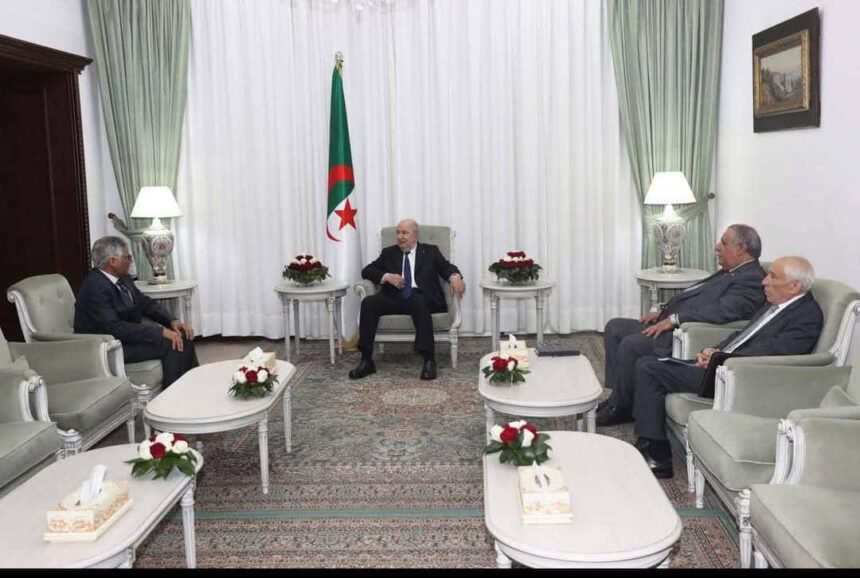 Abdelkader Taleb Omar es recibido por el Presidente argelino | Sahara Press Service (SPS)