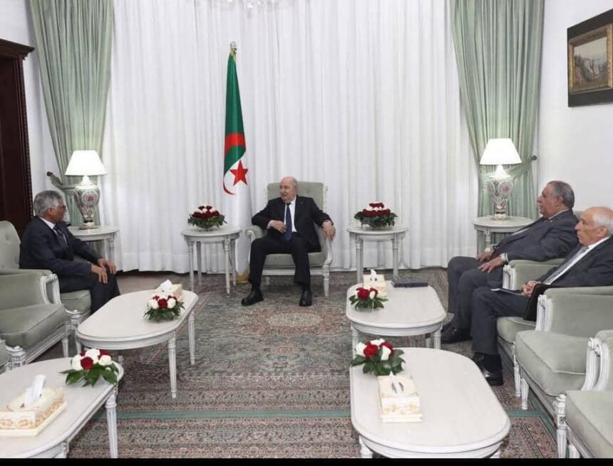 1000478128 Abdelkader Taleb Omar es recibido por el Presidente argelino | Sahara Press Service (SPS)