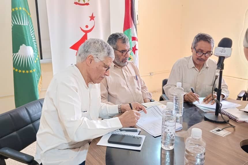 1000483111 Abdelkader Taleb Omar asume el cargo de Ministro de Educación y Formación Profesional | Sahara Press Service (SPS)