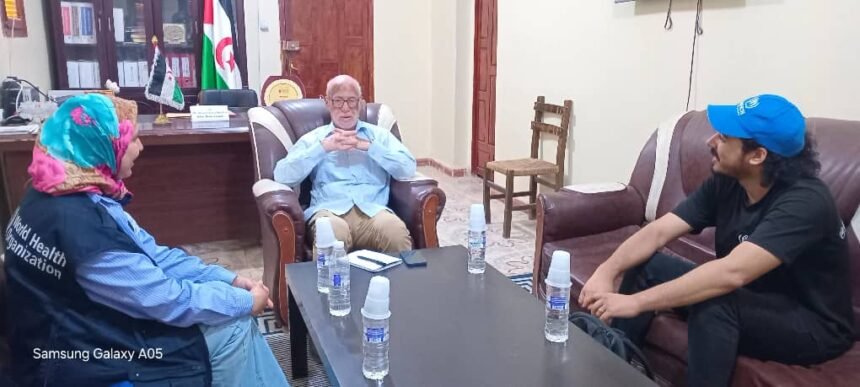 Ministerio de Salud Pública saharaui explora con la OMS maneras de fortalecer los servicios de salud