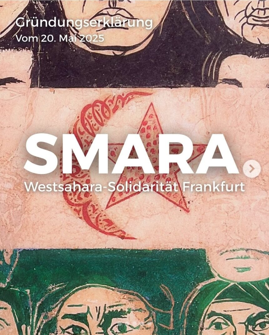 Westsahara-Solidarität Frankfurt: Creación en Alemania de una asociación en solidaridad con la lucha del pueblo saharaui