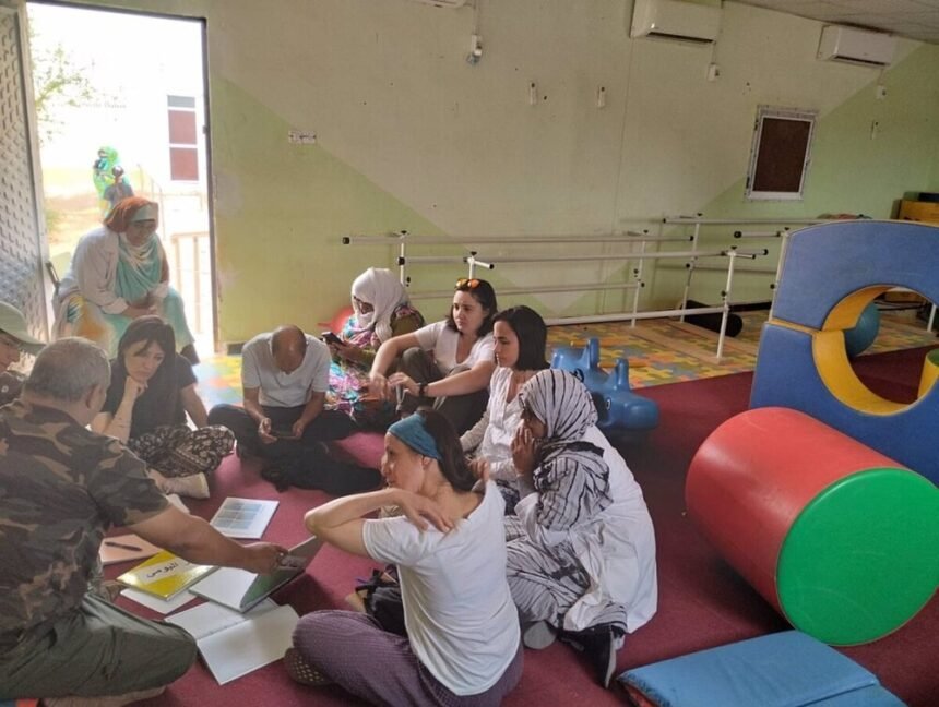 Navarra ha puesto en marcha el proyecto Nailah con el fin de implementar el Servicio de Atención Temprana en los campos de refugiados saharauis