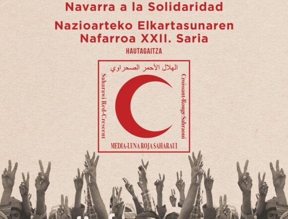 ATTsF propone a la MEDIA LUNA ROJA SAHARAUI (MLRS) como candidata al “XXII Premio Internacional Navarra a la Solidaridad 2025”