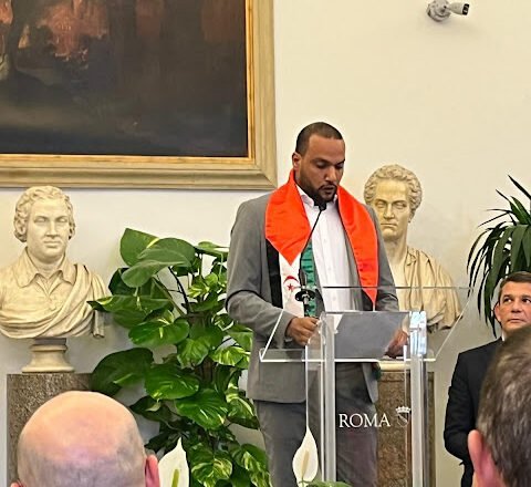 La Voz del Sáhara Libre: Mohamed Dihani conmueve el Campidoglio en la Asamblea de Amnistía Internacional Italia