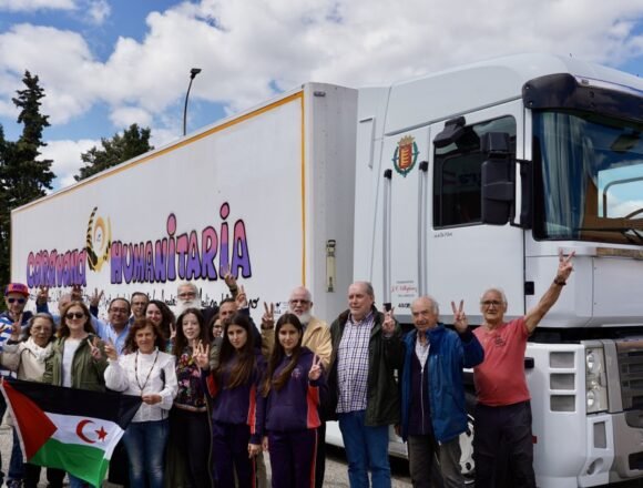 Caravana solidaria desde Valladolid: 24 toneladas de productos básicos viajarán al Sahara