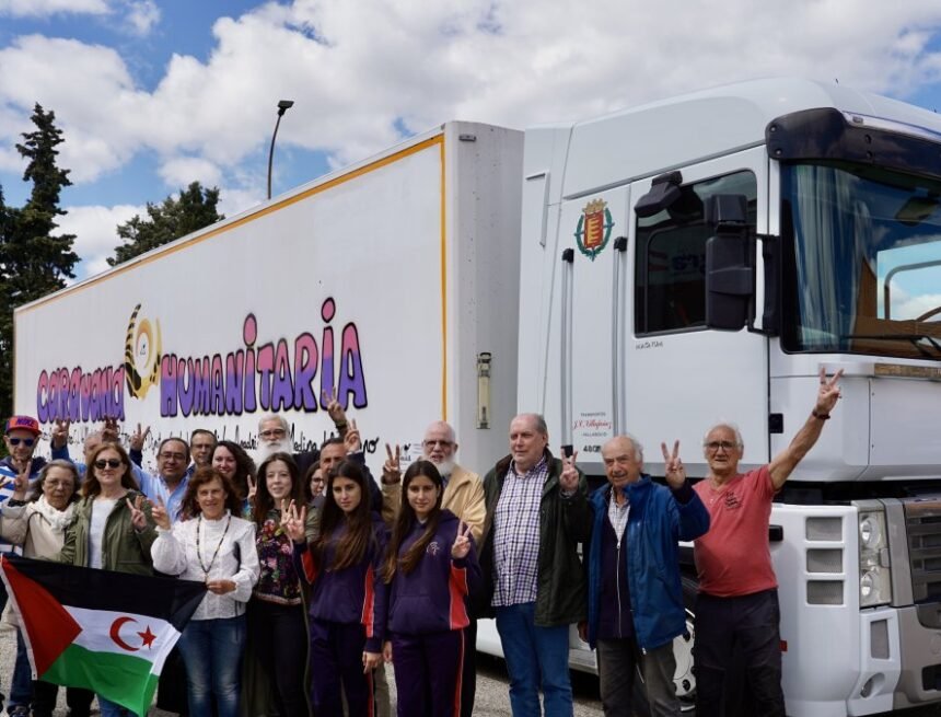 6819f66b692b9 Caravana solidaria desde Valladolid: 24 toneladas de productos básicos viajarán al Sahara
