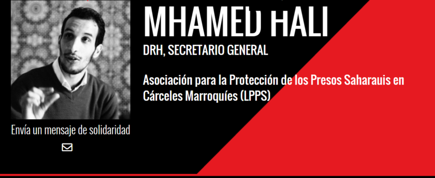 Mhamed Hali, Asociación para la Protección de los Presos Saharauis en Cárceles Marroquíes (LPPS), recibe el premio Front Line Defenders