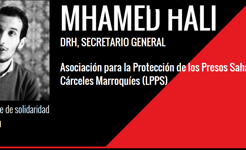AQWSERSTYUI Mhamed Hali, Asociación para la Protección de los Presos Saharauis en Cárceles Marroquíes (LPPS), recibe el premio Front Line Defenders