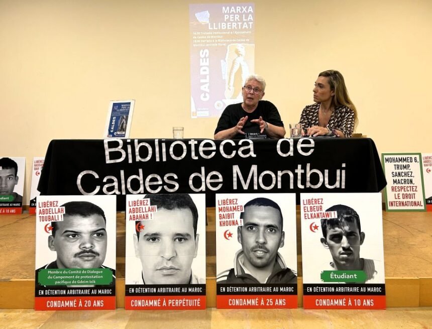 Claude-Mangin-Caldes-de-Montbui-1024x687-1 La Marcha por la Libertad de los Presos Políticos Saharauis – del Blog de Lluís Rodríguez Capdevila (El Sáhara Occidental)