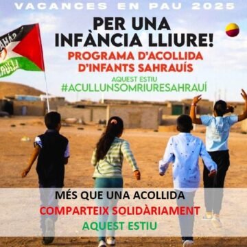 El Ayuntamiento de Reus hace un llamamiento a las familias a acoger a un niño saharaui durante el verano