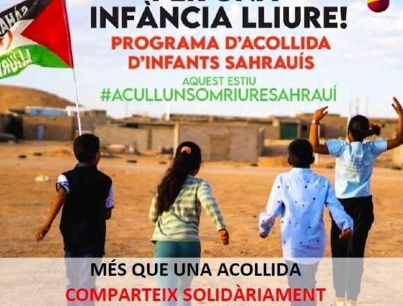 El Ayuntamiento de Reus hace un llamamiento a las familias a acoger a un niño saharaui durante el verano