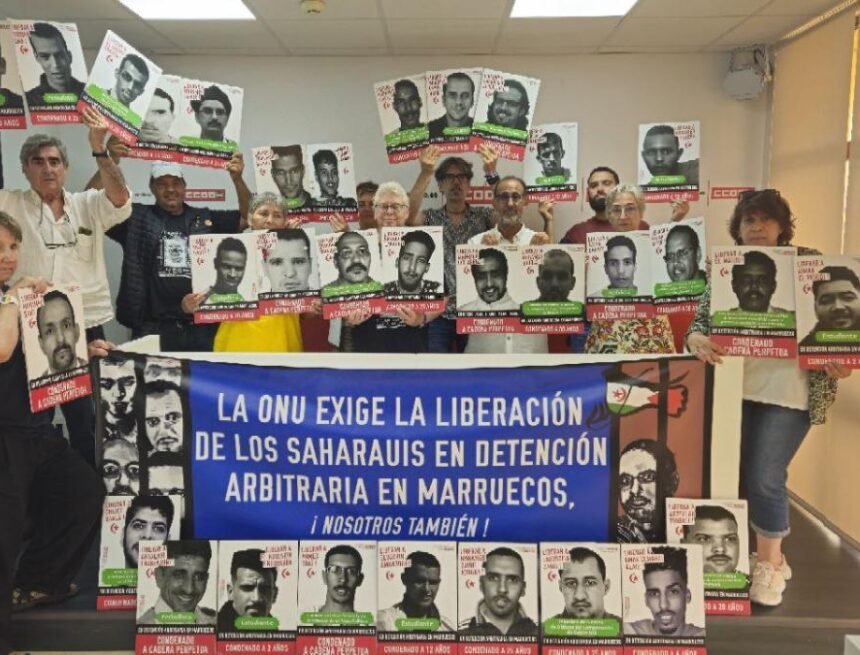 a1ab8345b687dc9a04b3ca1518e0decd000057 CCOO de Andalucía recibe a la Plataforma de Mujeres por el Sáhara Occidental en una campaña de denuncia por los presos políticos saharauis en cárceles de Marruecos