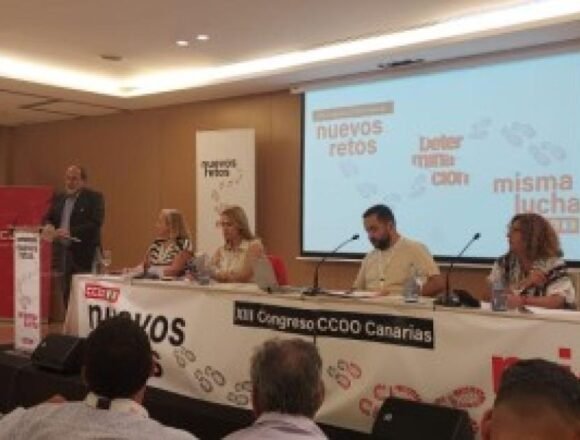 Comisiones Obreras de Canarias renueva su apoyo a la causa saharaui en su XIII Congreso | Sahara Press Service (SPS)