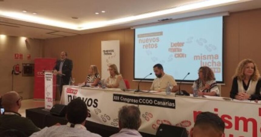 Comisiones Obreras de Canarias renueva su apoyo a la causa saharaui en su XIII Congreso | Sahara Press Service (SPS)