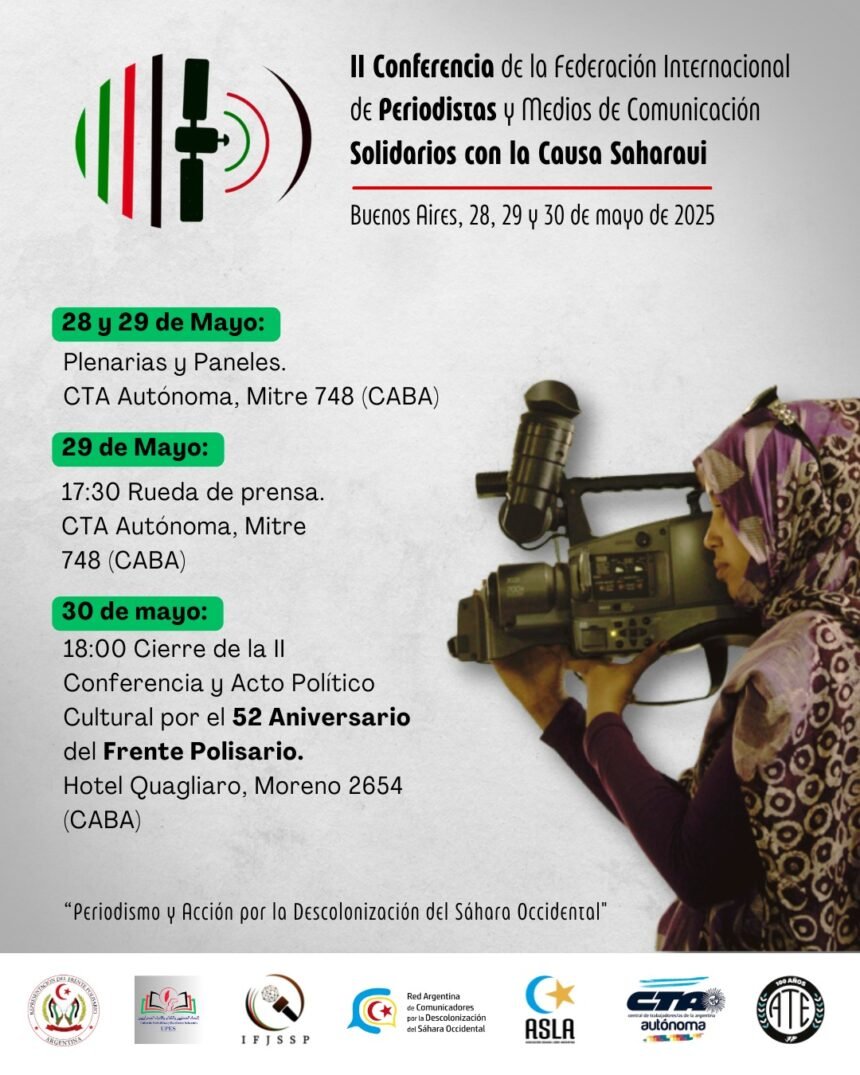 Buenos Aires acoge II Conferencia Internacional de Periodistas y Medios Solidarios con la Causa Saharaui | Sahara Press Service (SPS)
