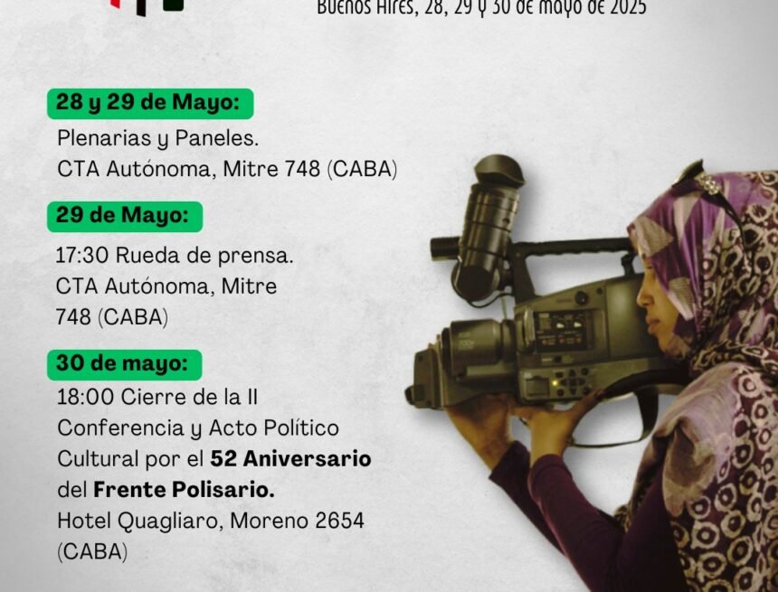 d7a14d4e-0eef-4238-bc45-50fae3a0aa48 Buenos Aires acoge II Conferencia Internacional de Periodistas y Medios Solidarios con la Causa Saharaui | Sahara Press Service (SPS)