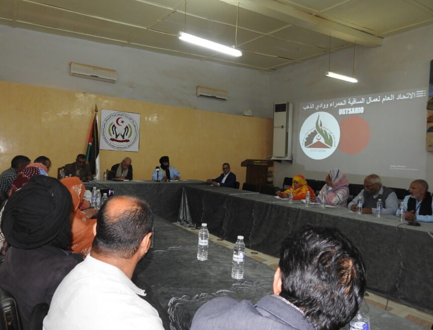 El Presidente de la República recibe a la nueva dirección de la UGTSARIO | Sahara Press Service (SPS)