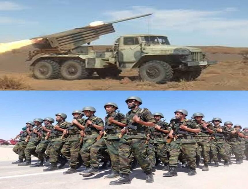 elps_bomabardeos_001 GUERRA DEL SAHARA | La artillería saharaui bombardean enclaves enemigos en los sectores de HAUZA y FARSÌA | Sahara Press Service (SPS)