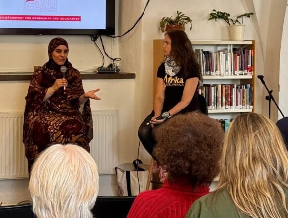 Representante del Frente POLISARIO participa en el «Día de la Solidaridad» en la capital sueca