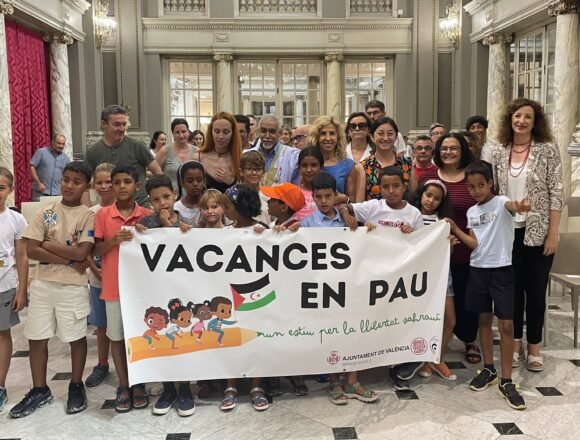 València refuerza su compromiso con la infancia saharaui a través del programa ‘Vacances en pau’