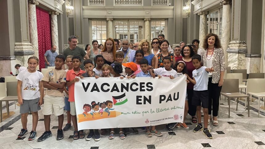 València refuerza su compromiso con la infancia saharaui a través del programa ‘Vacances en pau’