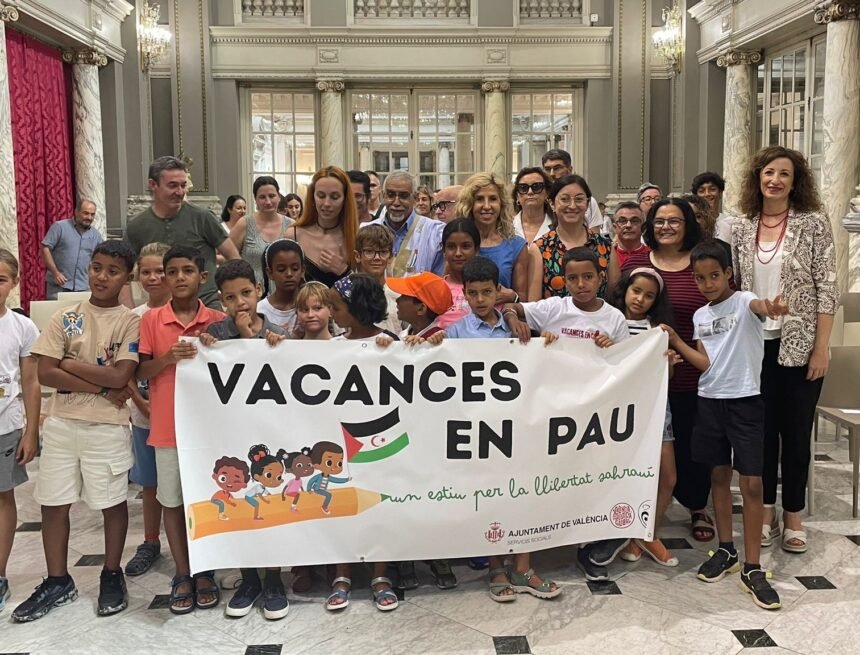 València refuerza su compromiso con la infancia saharaui a través del programa ‘Vacances en pau’