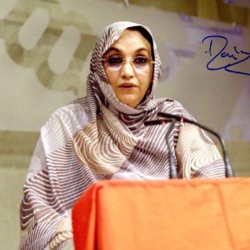 Aminatu Haidar insta a la comunidad internacional a romper el silencio sobre la persecución del pueblo saharaui por la ocupación marroquí