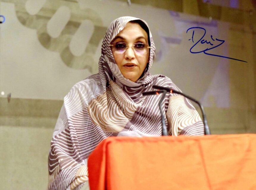 Aminatu Haidar insta a la comunidad internacional a romper el silencio sobre la persecución del pueblo saharaui por la ocupación marroquí