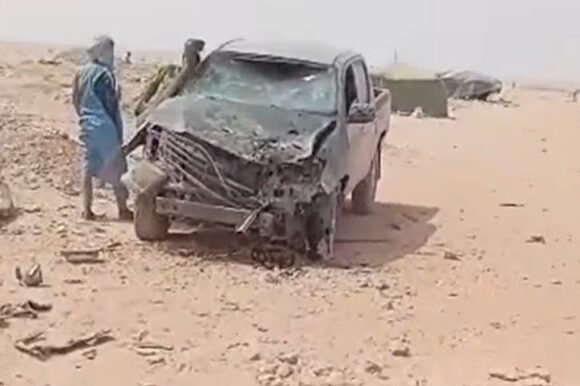 GUERRA DEL SAHARA | La tensión aumenta en los territorios liberados del Sáhara Occidental: tres vehículos mauritanos fueron alcanzados por drones marroquíes