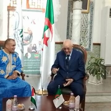 El Ministro de Cultura saharaui es recibido por el Director de la Agencia de Cooperación Internacional de Argelia | Sahara Press Service (SPS)