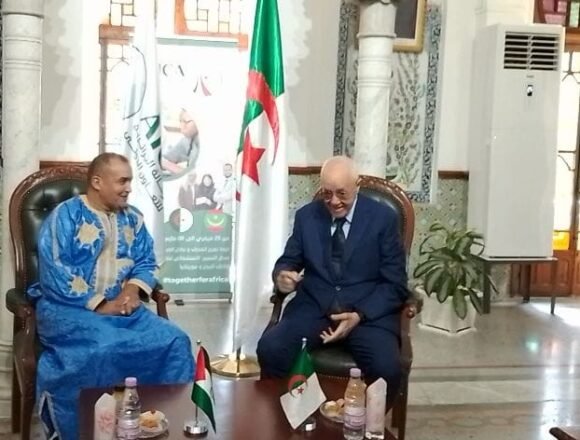 El Ministro de Cultura saharaui es recibido por el Director de la Agencia de Cooperación Internacional de Argelia | Sahara Press Service (SPS)