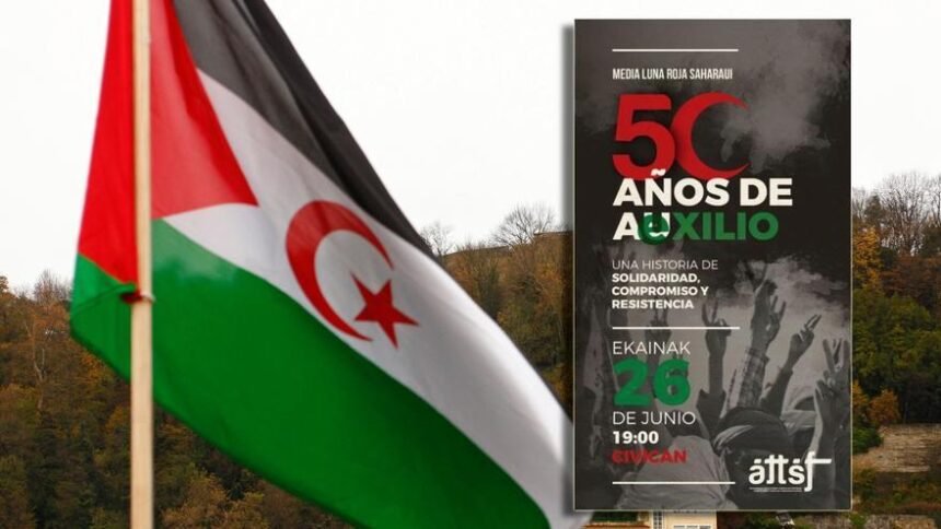 La ONG navarra Attsf proyectará este jueves el documental ‘50 años de auxilio’ en homenaje a la Media Luna Roja Saharaui