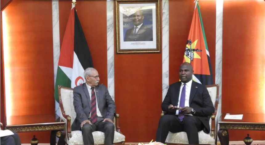 El Presidente de la República saharaui, recibido por el Presidente de Mozambique