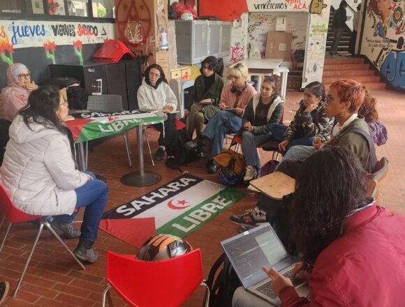 El Galia Djimi sostuvo un encuentro con líderes estudiantiles de la Universidad Nacional de Colombia | Por Dayana López Villalobos / SPS / RASD-TV