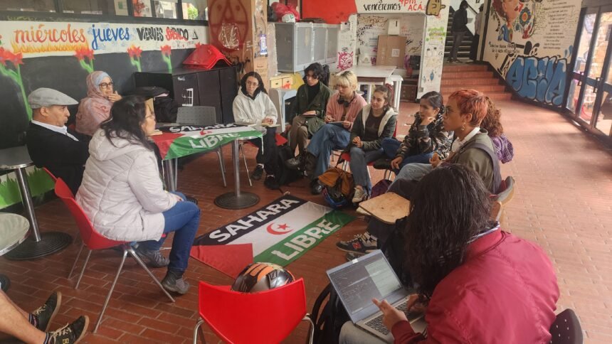 El Galia Djimi sostuvo un encuentro con líderes estudiantiles de la Universidad Nacional de Colombia | Por Dayana López Villalobos / SPS / RASD-TV