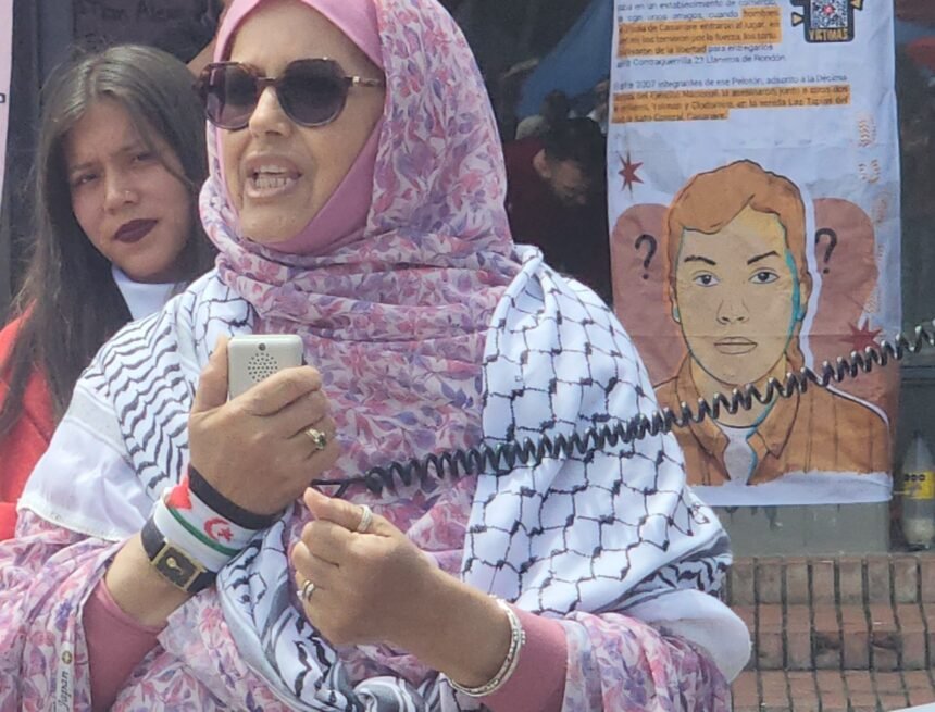 galia_ Histórico: Encuentro de Madres colombianas, argentinas y saharauis en Bogotá | Sahara Press Service (SPS)