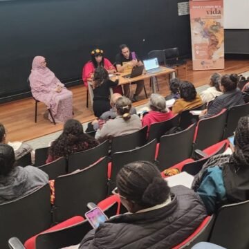 Bogotá: Activista Galia Djimi expuso situación del Sáhara Occidental en panel sobre Salud y Paz | Sahara Press Service (SPS)