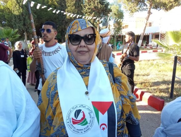 «El Festival de Mujeres Saharauis en Mostaganem será una oportunidad para exponer la resistencia y el compromiso de las mujeres saharauis y conocer las  experiencias de las mujeres argelinas», UNMS | Sahara Press Service (SPS)