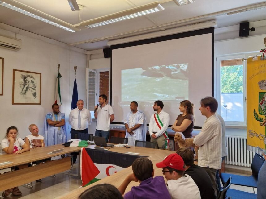 Alcalde italiano reitera apoyo de su ciudad a la lucha del pueblo saharaui | Sahara Press Service (SPS)