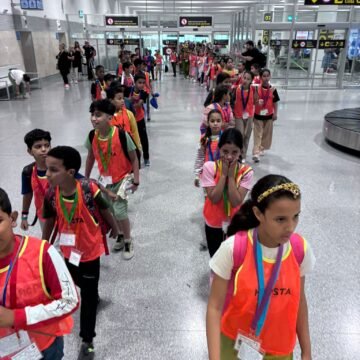 Llega a España un primer grupo de 300 menores saharauis en el marco de Vacaciones en Paz 2025 | Sahara Press Service (SPS)